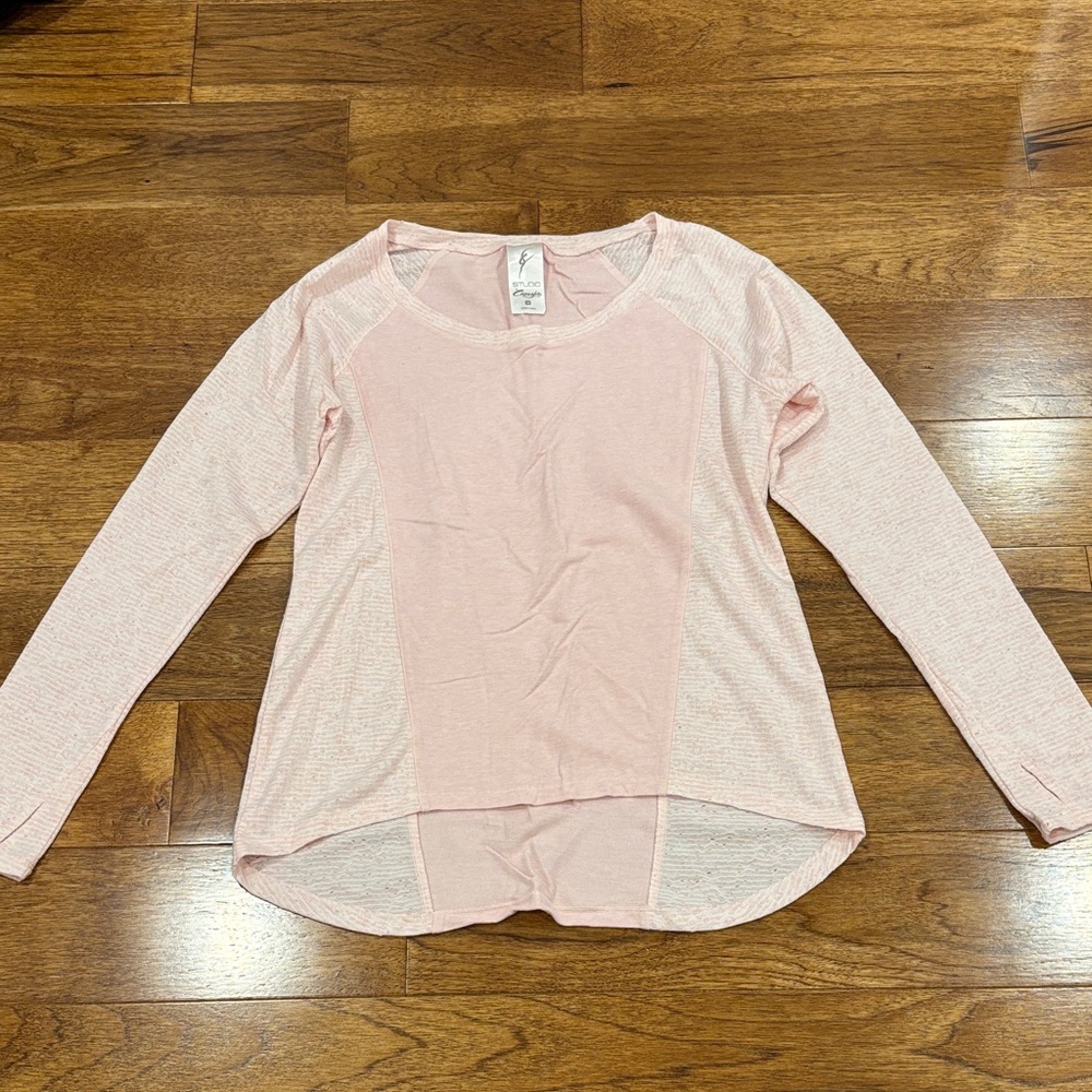 Studio Capezio Pink Long Sleeve Top